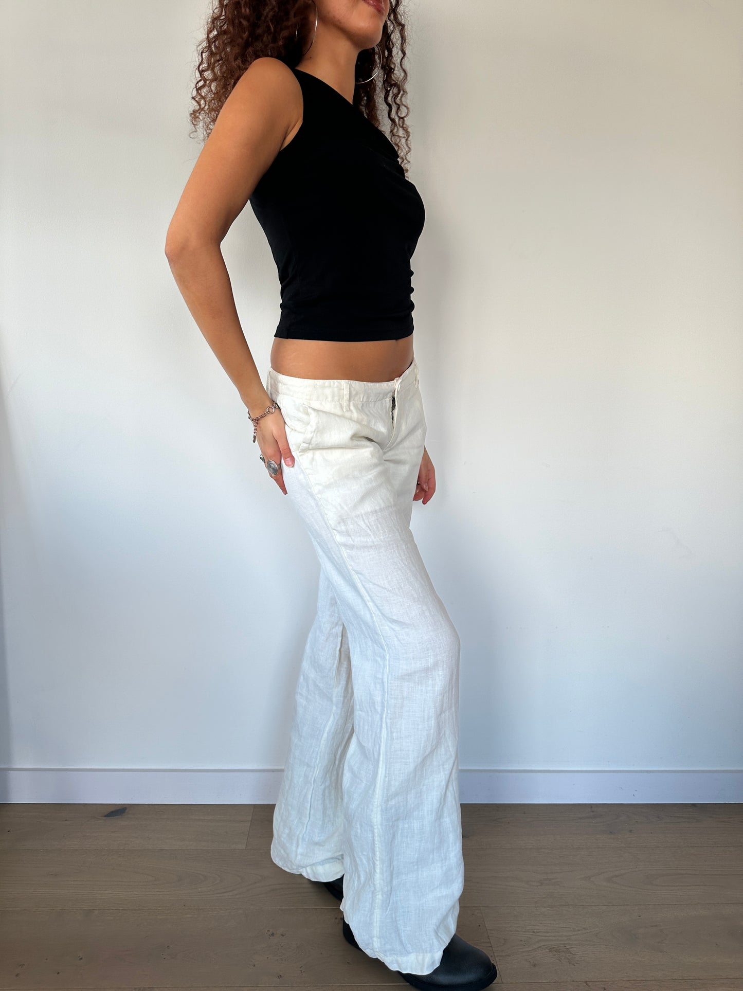 MISS SIXTY Linen Trousers · Size S