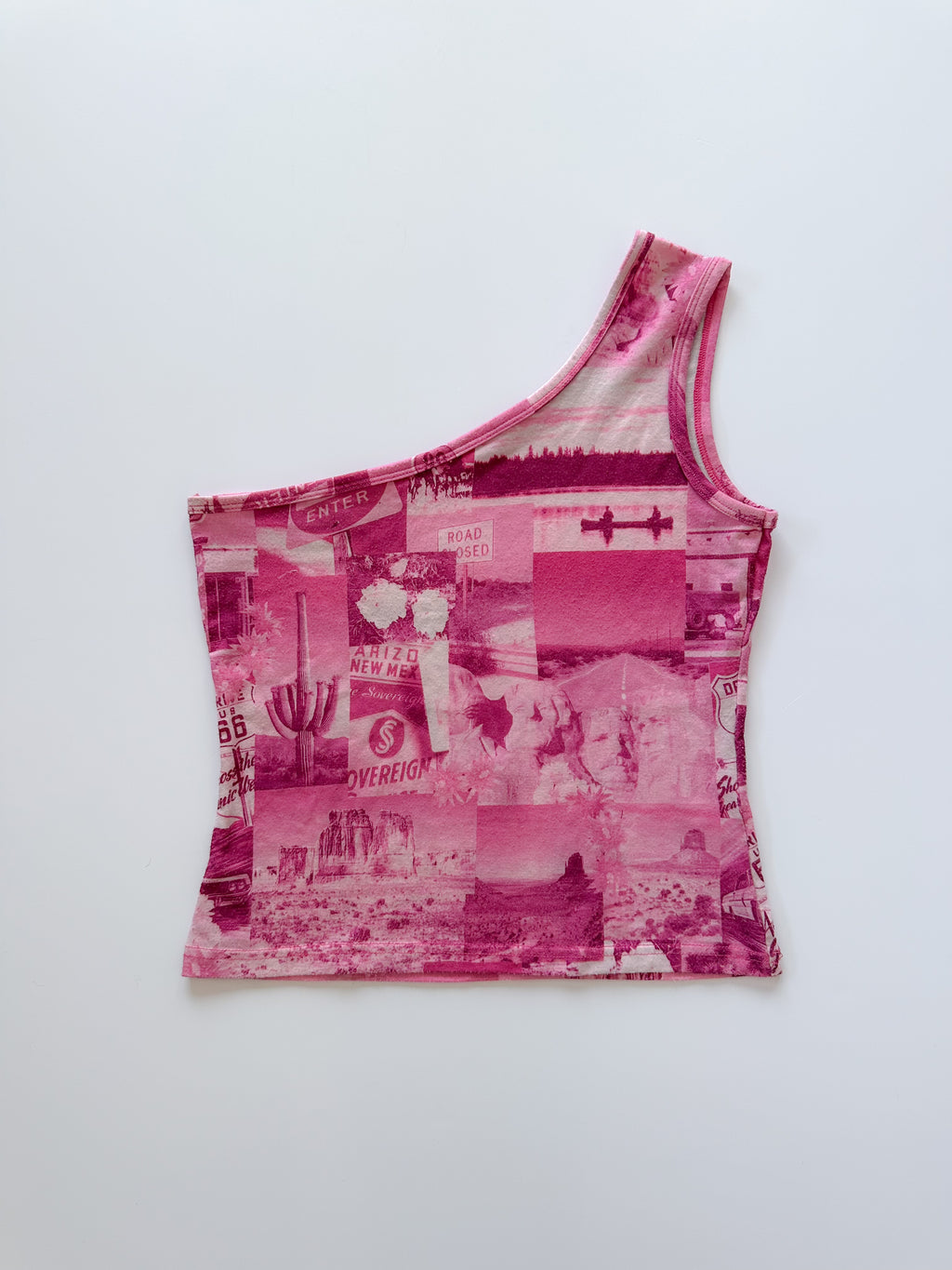 pimkie one shoulder top / size small