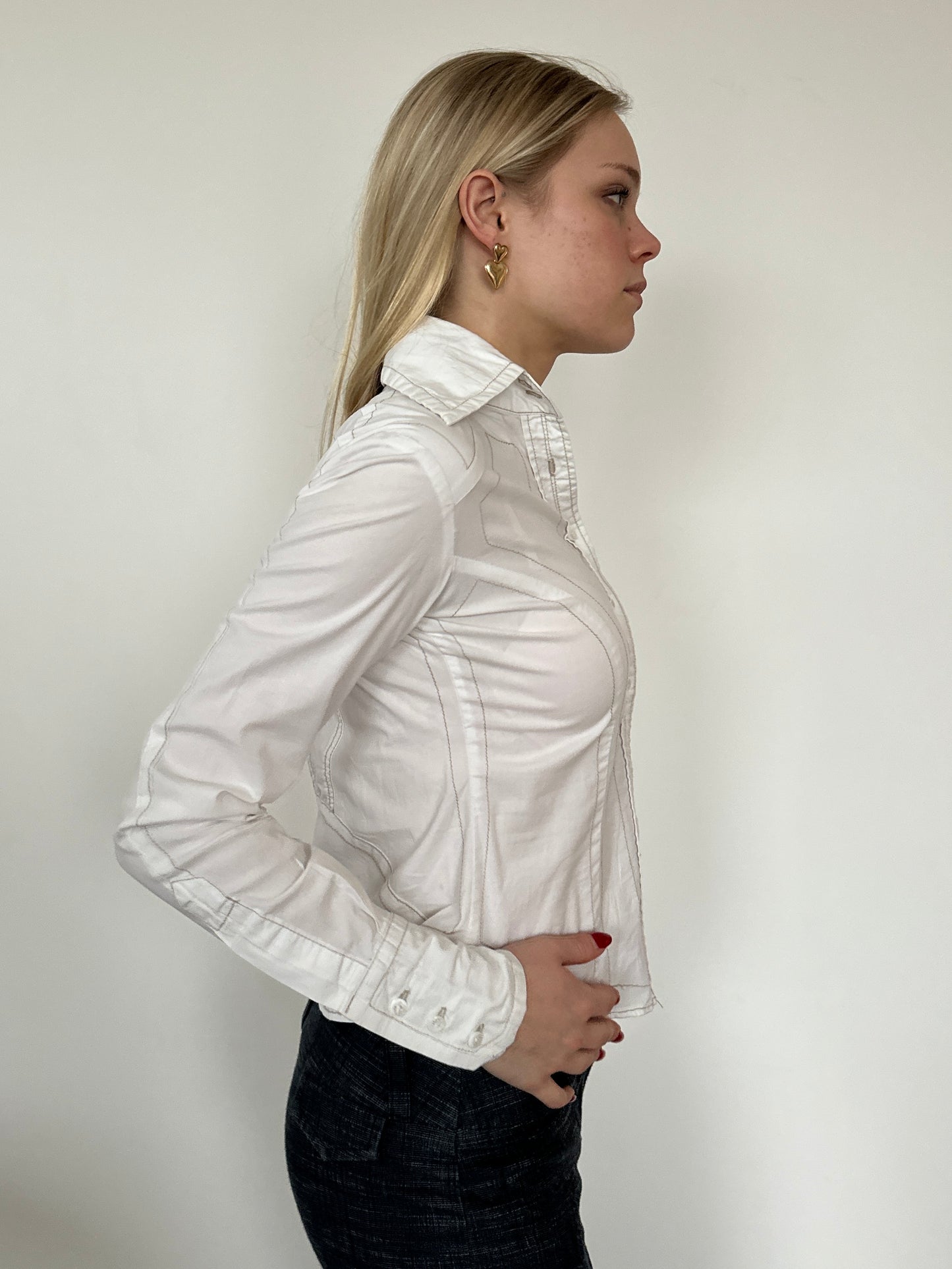 Western Corset Style Shirt ⋆ Size S