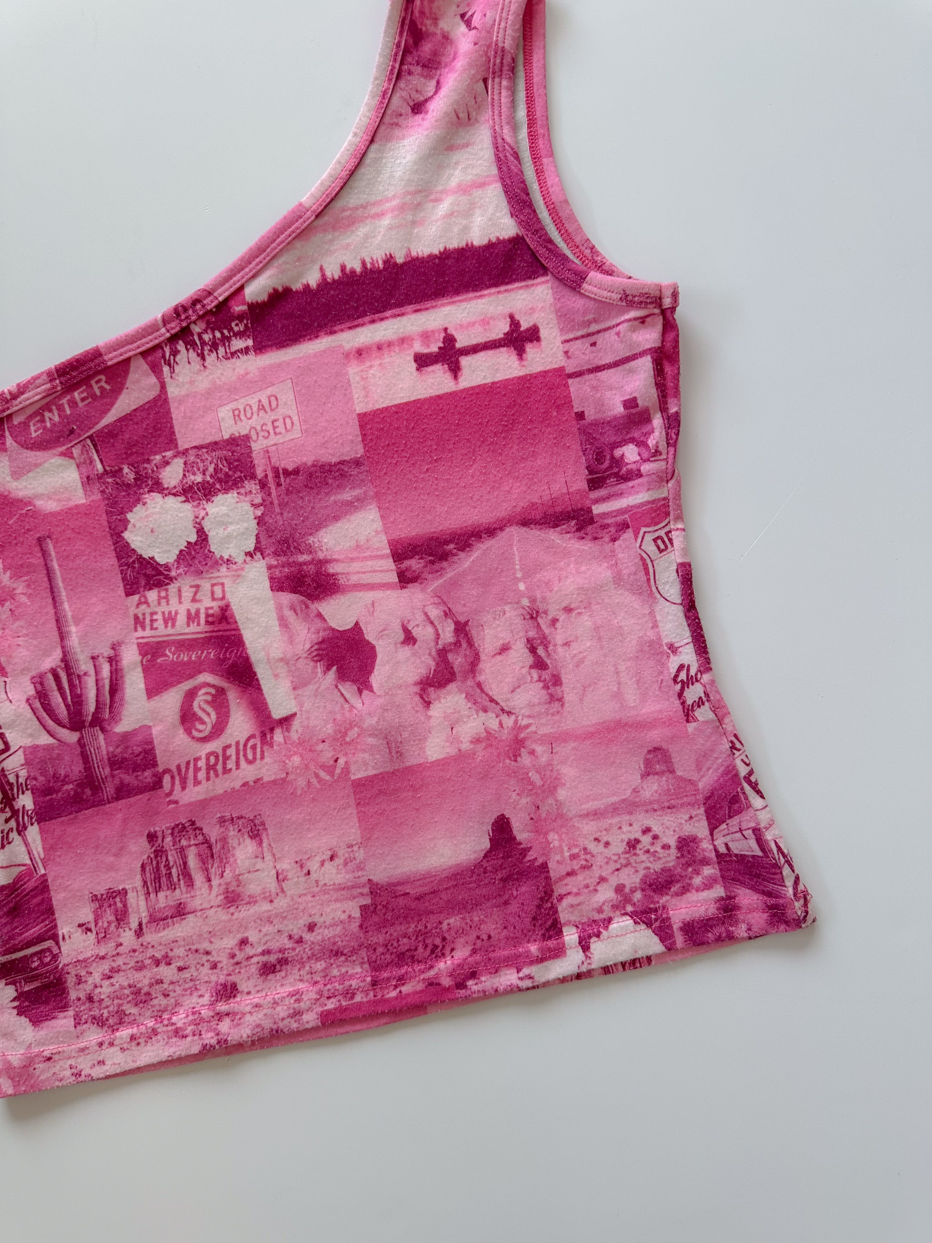 pimkie one shoulder top / size small