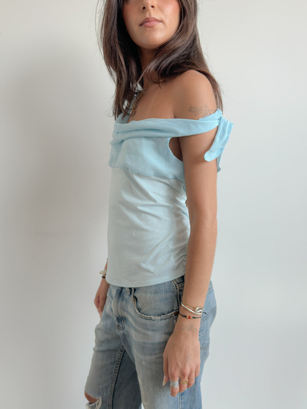 drape tank top / size s-m