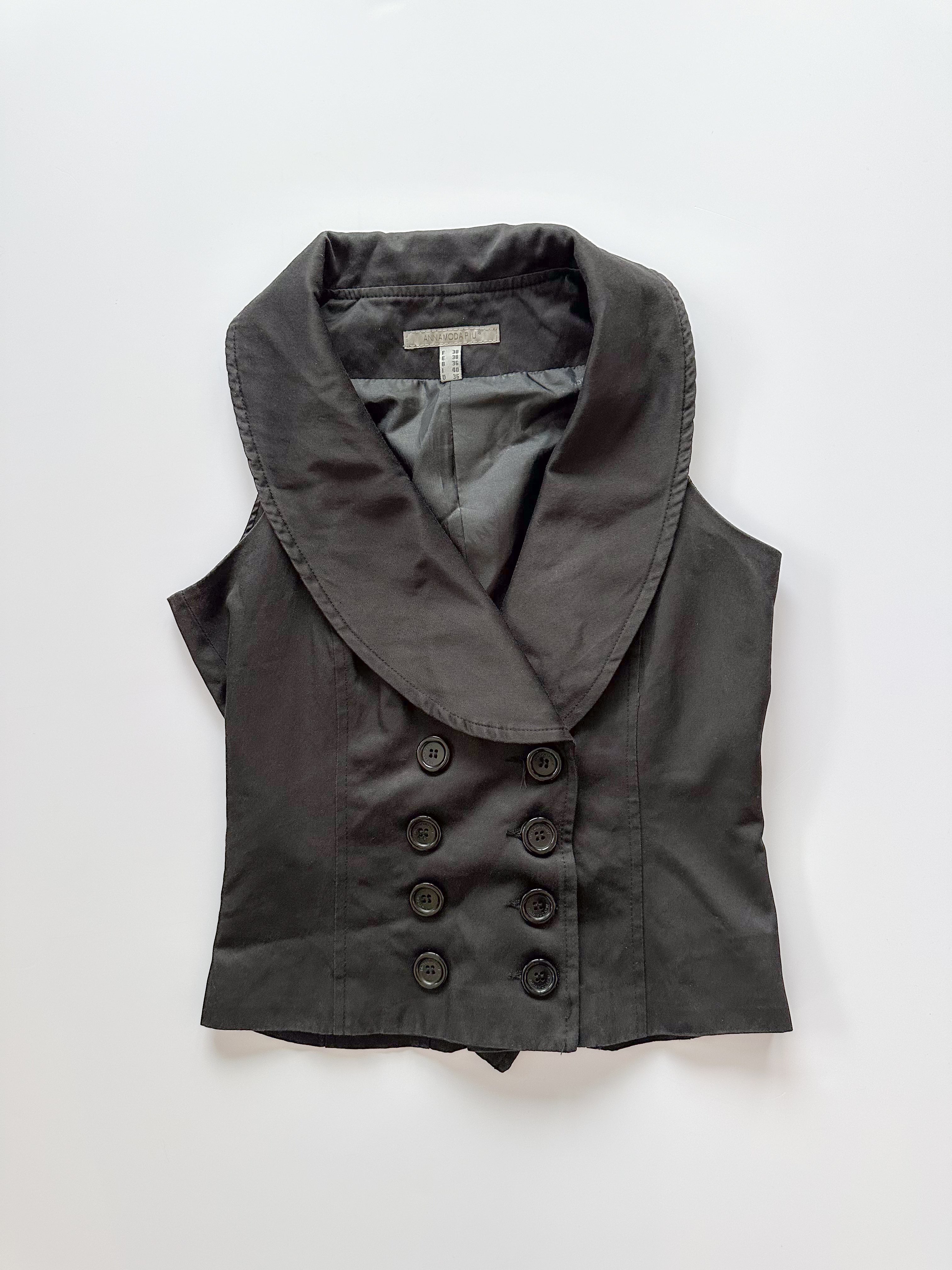 double breasted waistcoat / size small