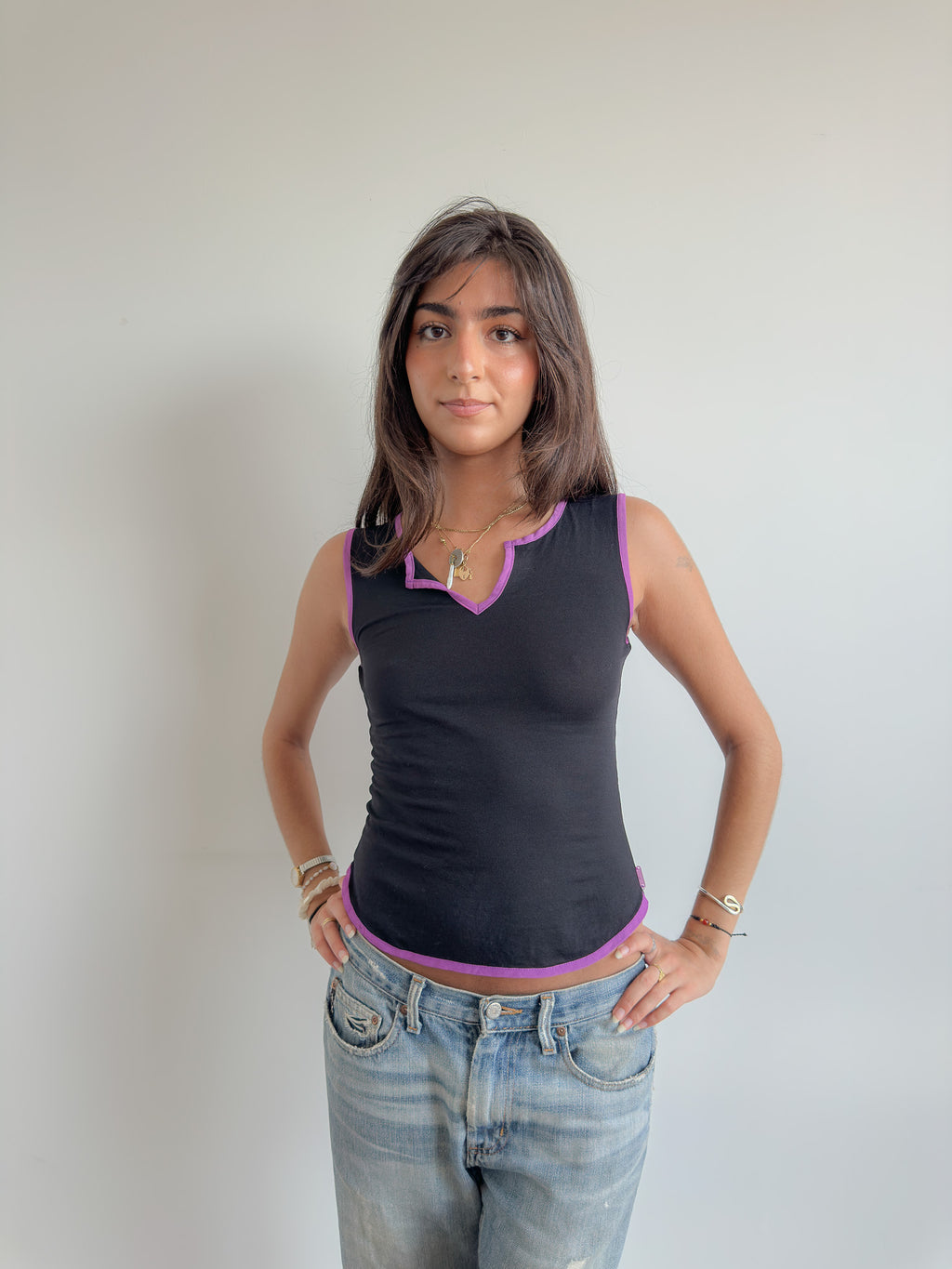 morgan tank top / size xs-s
