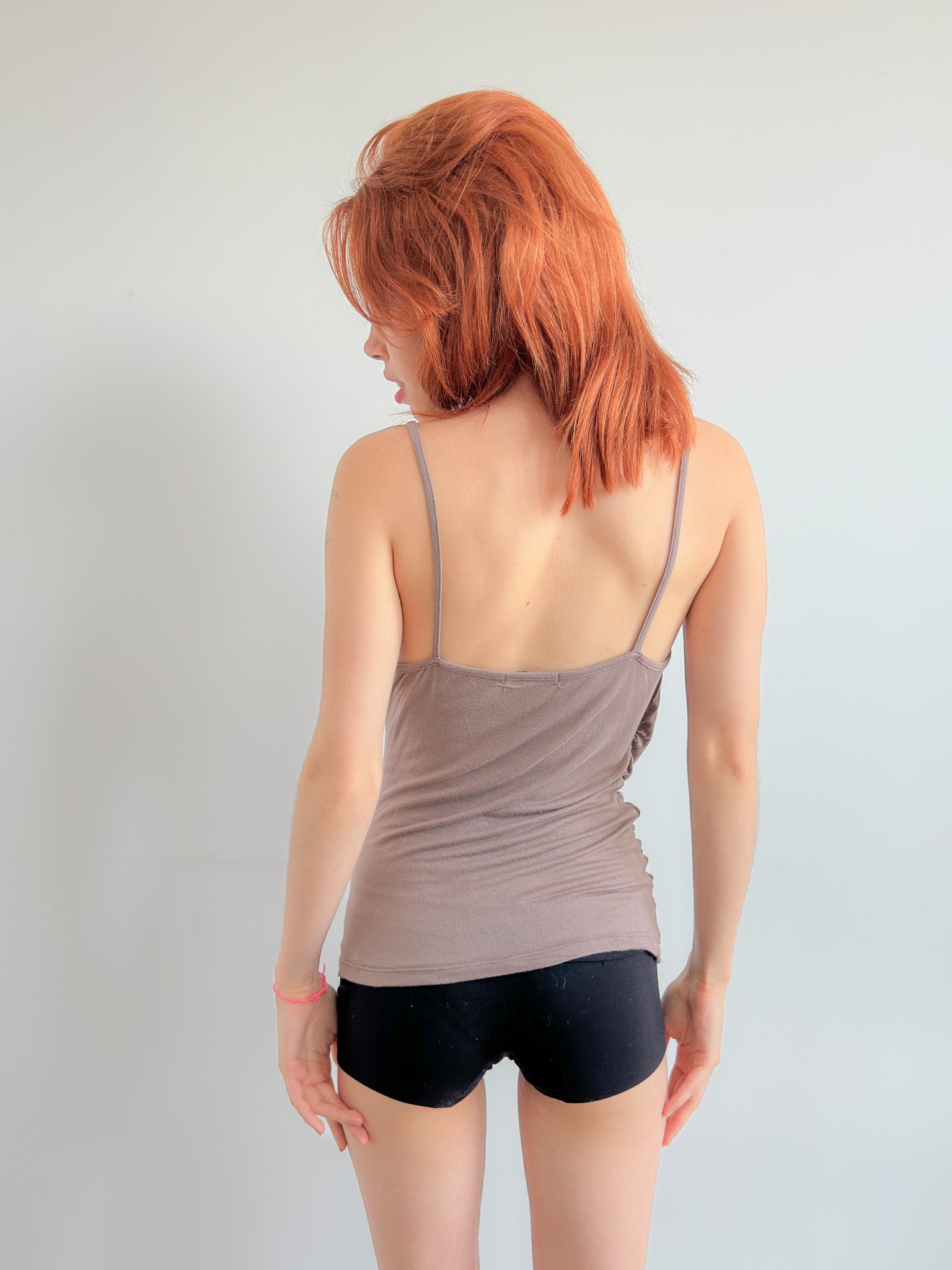 draped cami top / size s