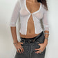 Mesh Bolero · Size XS