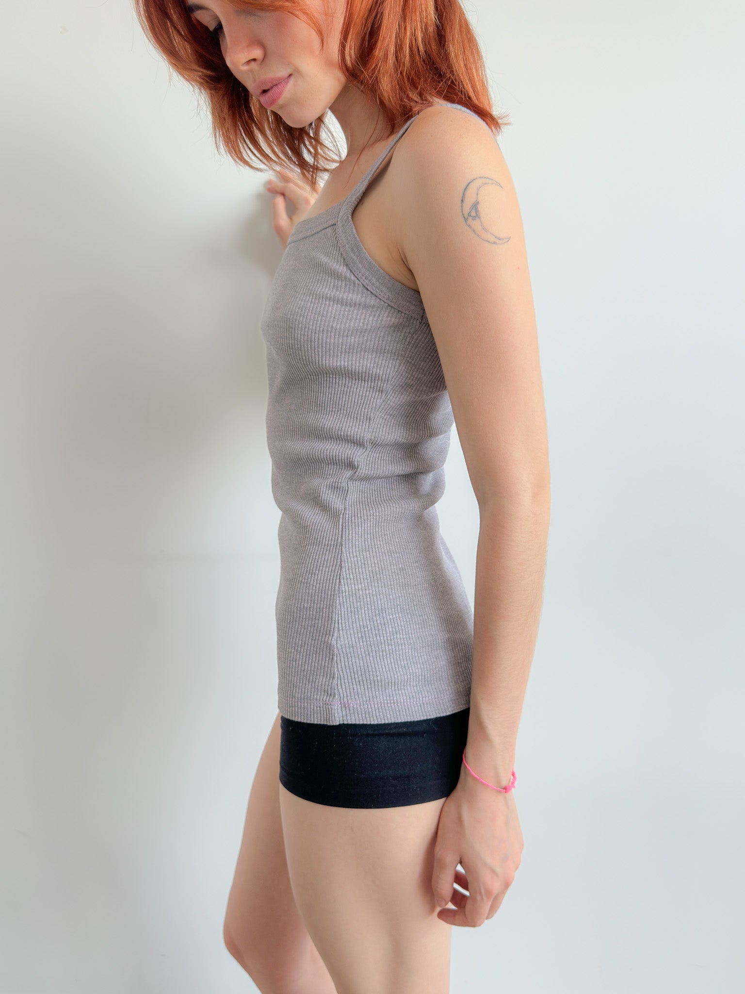 ribbed vest / size xs-s