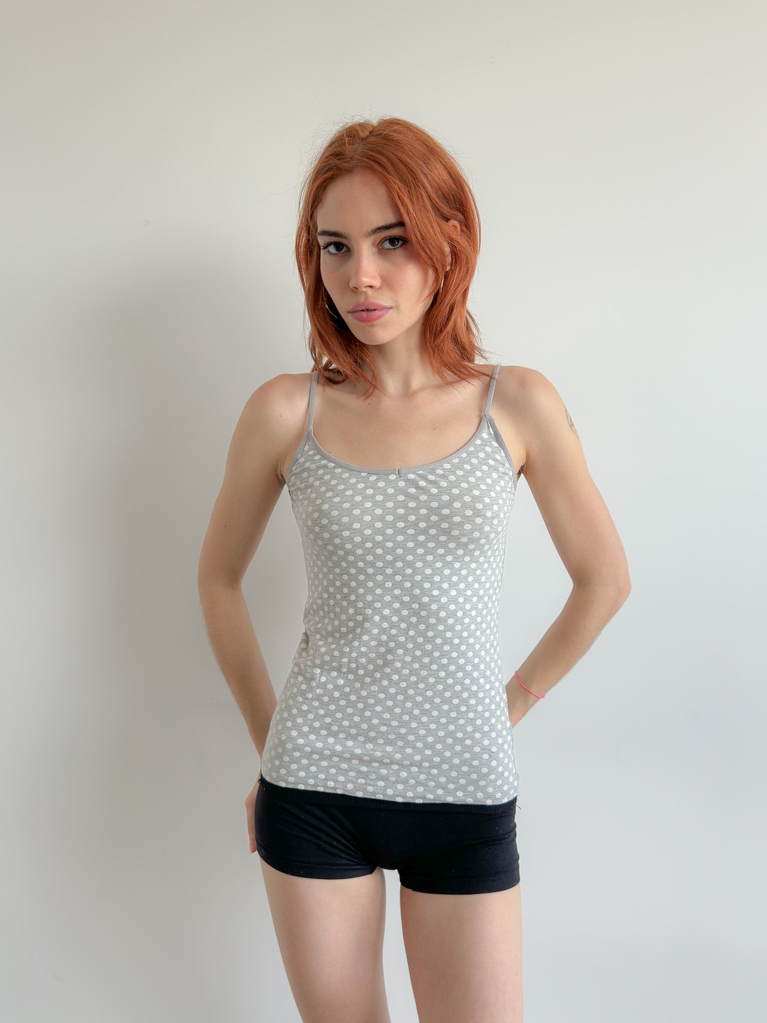 polka dot cami / size s