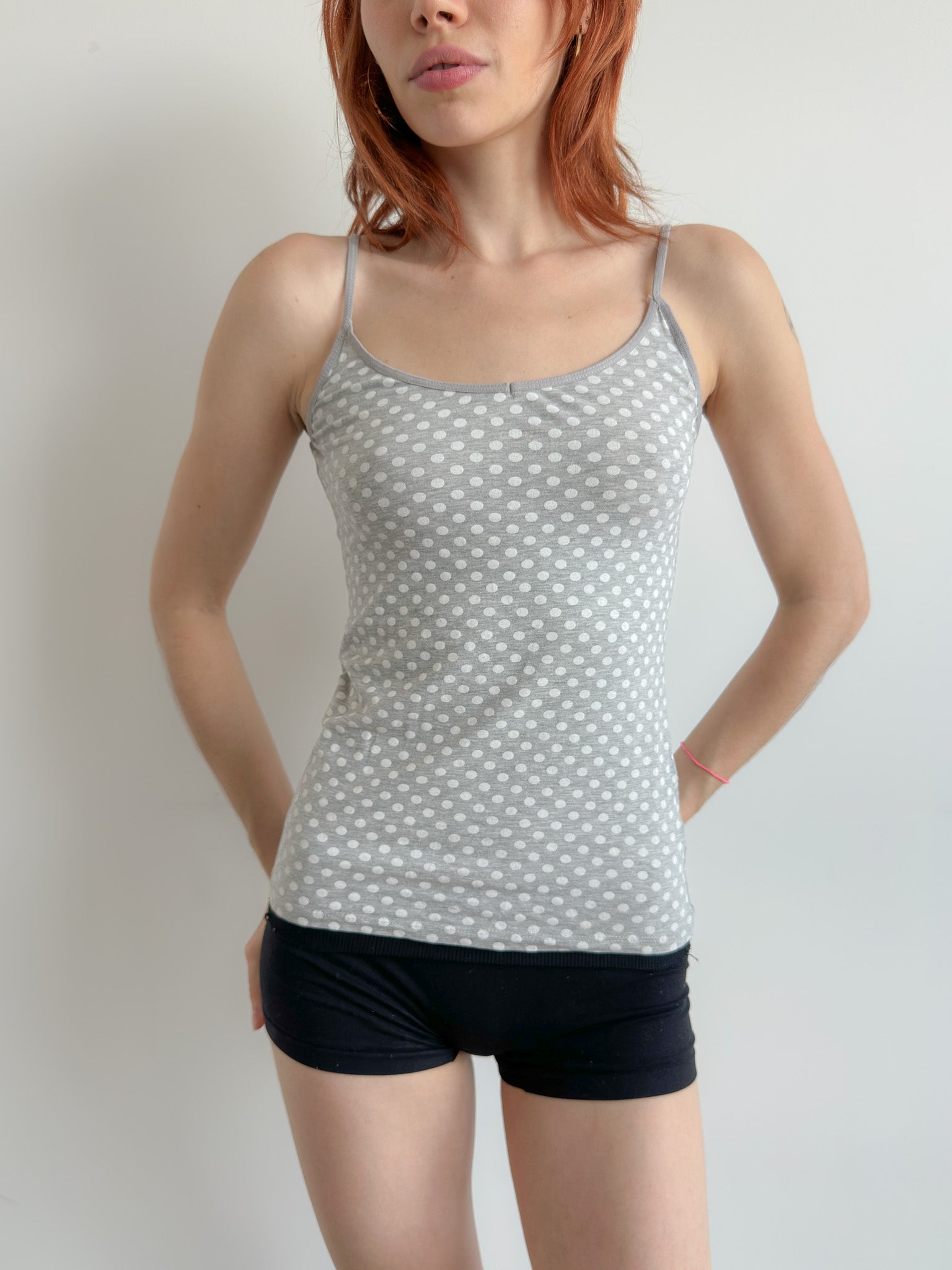 polka dot cami / size s