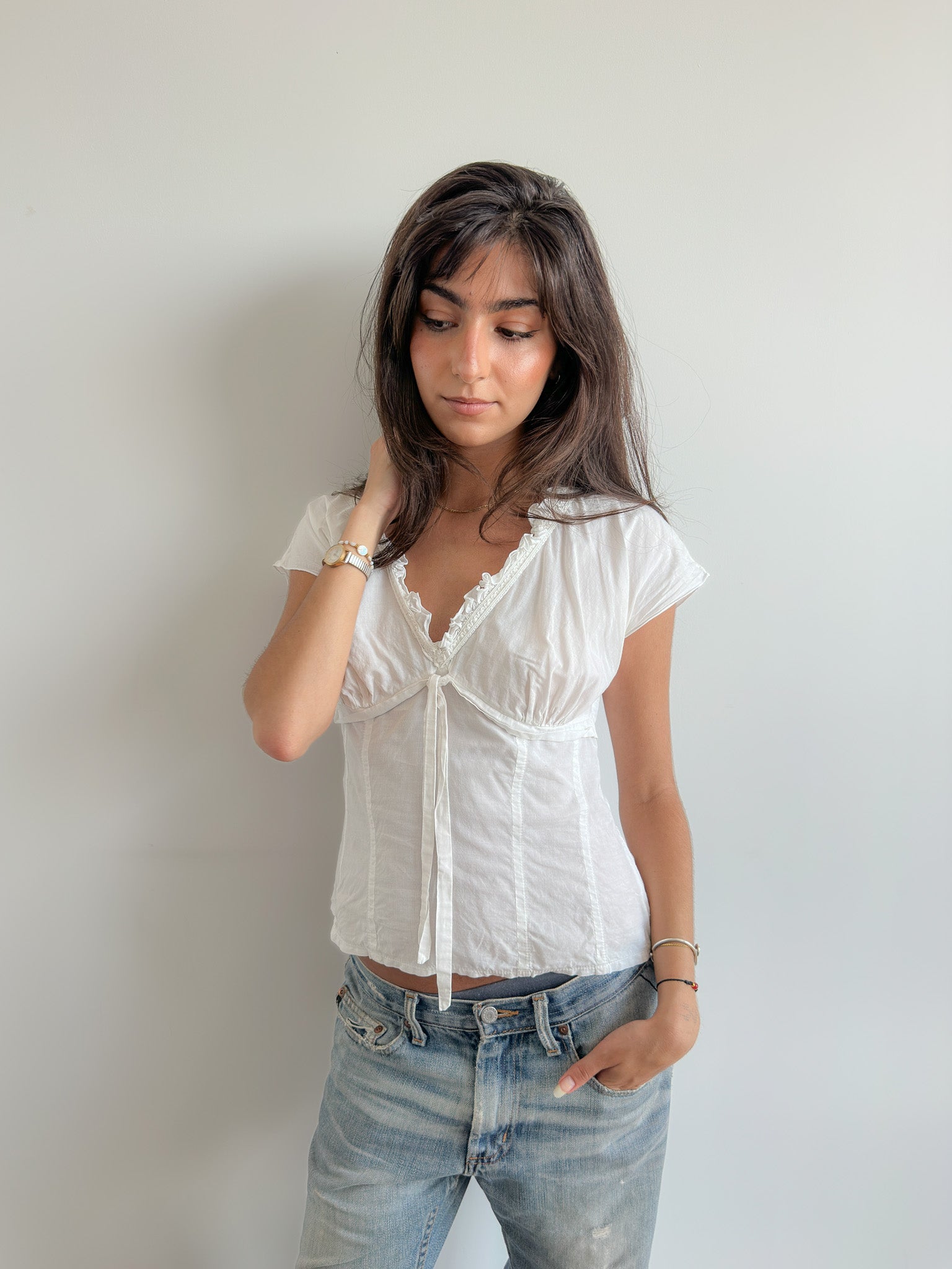 prairie blouse / size s-m
