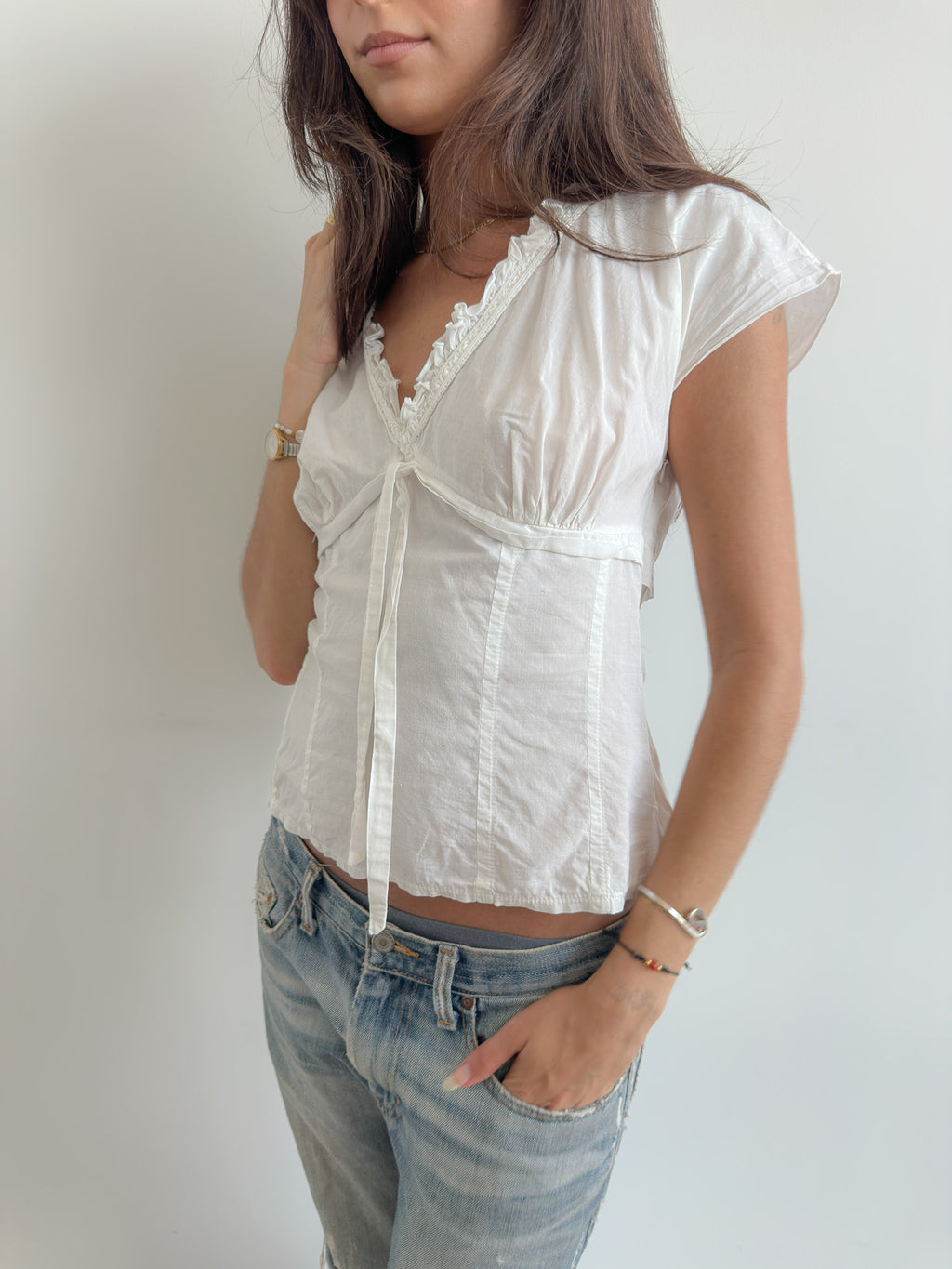 prairie blouse / size s-m