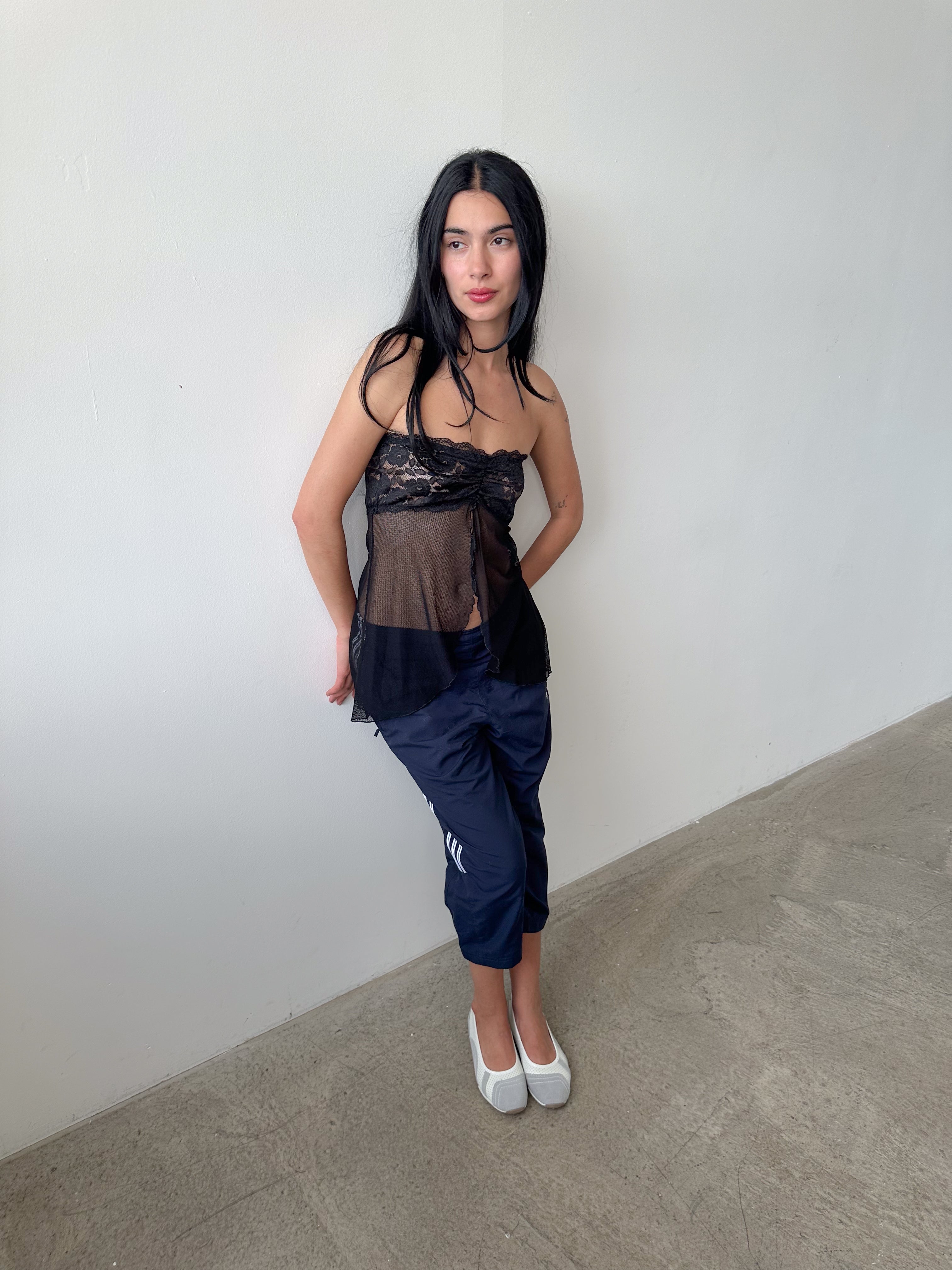 lace tube top / size s