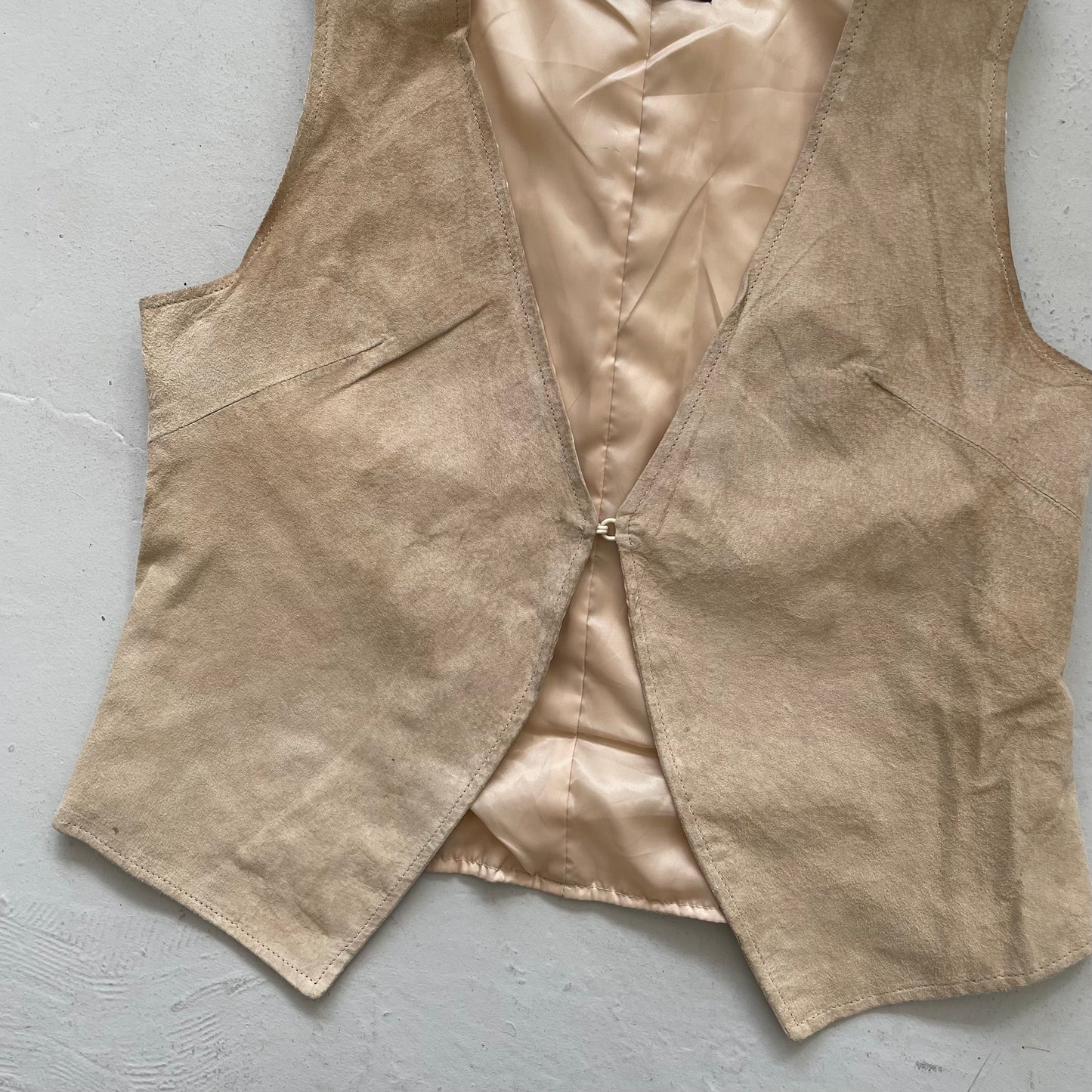 90’s Real Suede Waistcoat - Size M