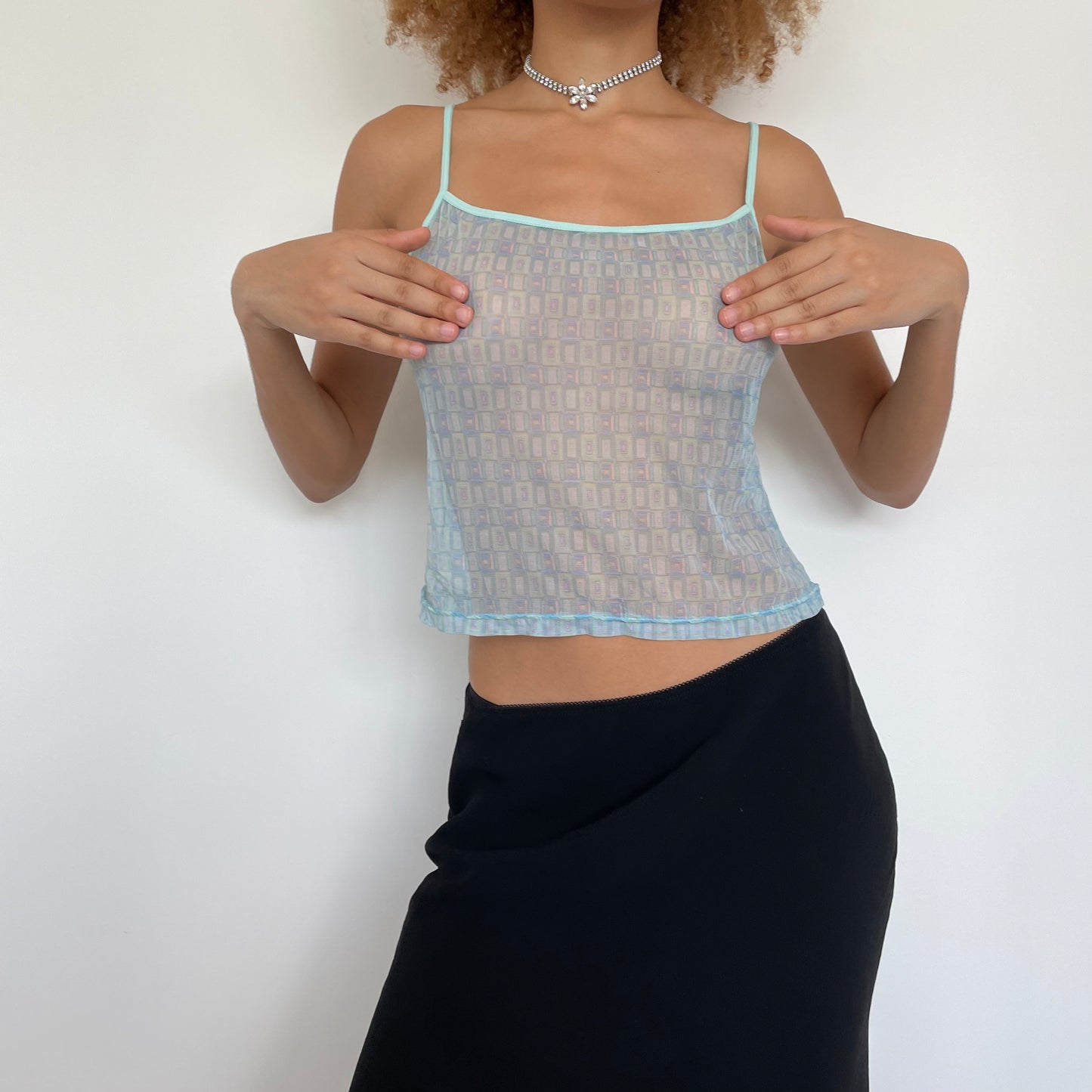 00’s Mesh Cami Top - Size S/M