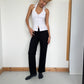 Vintage 00’s Black Baggy Trousers - Size S