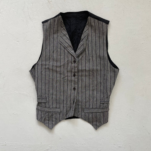 90’s Pinstripe Waistcoat - Size XS/S