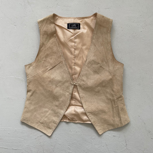 90’s Real Suede Waistcoat - Size M