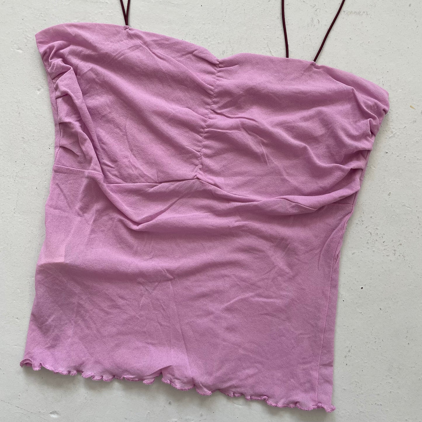 90’s Pink Mesh Cami Top - Size S/M