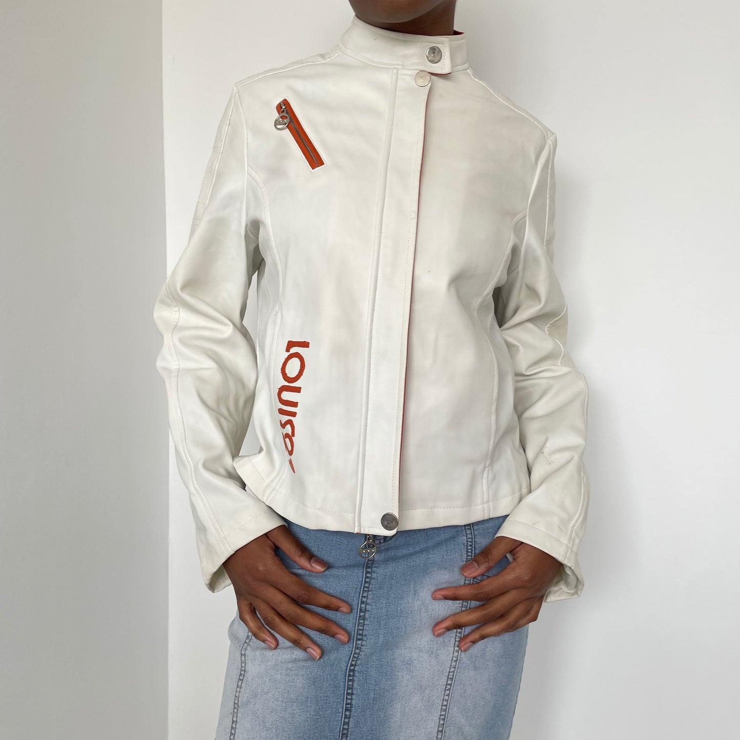 Vintage 00’s Moto Racer Jacket